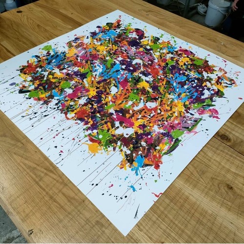 Sérigraphie jonone titre - sérigraphie,