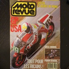 MOTO REVUE 2892 SUZUKI GS 500 E GP des USA 24 H du MANS 1989 moto A F BOUVEt