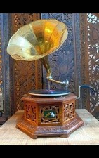 Gramophone ancien, phonographe