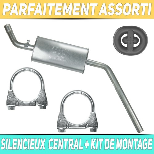 D’échappement central pour