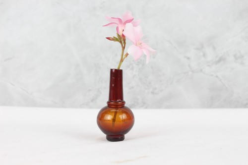 élégant vase verre ambré - Élégant,