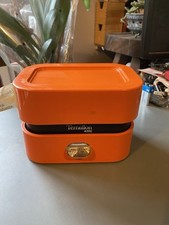 Ancienne balance Terraillon 4000 orange décoration collection cuisine vintage