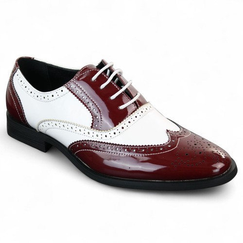 Homme verni lacet - homme, rouge