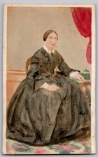 CDV 1870 Femme élégante en