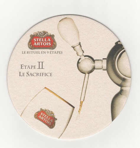 Sous bock stella artois - bock,