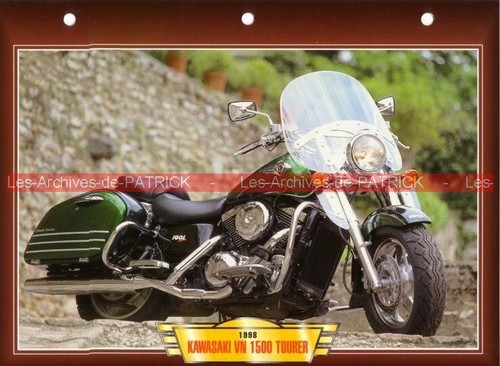 Kawasaki 1500 tourer vn1500 - vn,