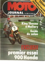 MOTO JOURNAL N°380 HONDA 900 / MONTESA COTA 348 / 1000 NATIONAL MOTOS