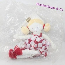 Doudou poupée blonde