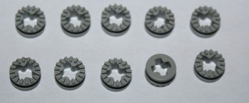 Lego light gray technic - light,