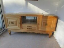 GRAND BUFFET BAS / ENFILADE TYPIQUE 1940 EN CHENE BLOND MASSIF