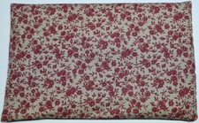 2 Bouillotte Chauffante en Graine de Lin & Lavande BIO- Fleurs Rouge 20*30 cms