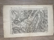 carte état major MIRECOURT 84