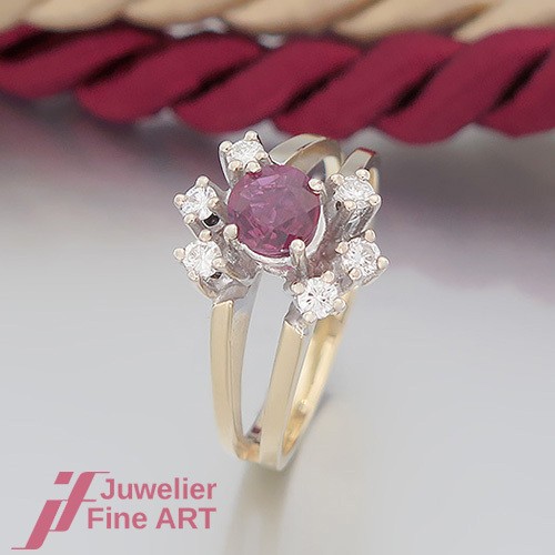 Bague avec rubis 6 - avec, 1
