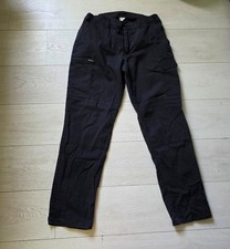 Pantalon jean cargo noir femme - taille 40