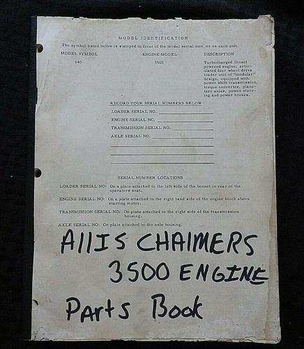 1965 1972 allis chalmers - 1965-1972,