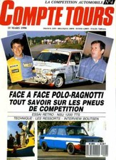 COMPTE TOURS n°4 03/1990 NSU 1200 TTS THIERRY BOUTSEN CATALUNYA MARC DUEZ SCORA