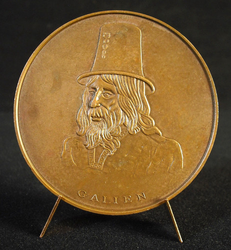 Médaille claude galien - claude,