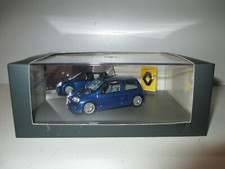 RENAULT CLIO SPORT V6 Bleu Blue Blau par UH UNIVERSAL HOBBIES au 1/43 Neuf Boite