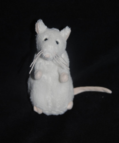 Doudou souris blanche - blanche, ikea