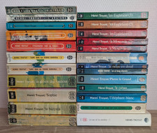 Lot 26 livres de poche Henri TROYAT : Lumière des juste, Le sac et la cendre...