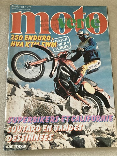 Moto verte 1981 hva ktm - moto, 82