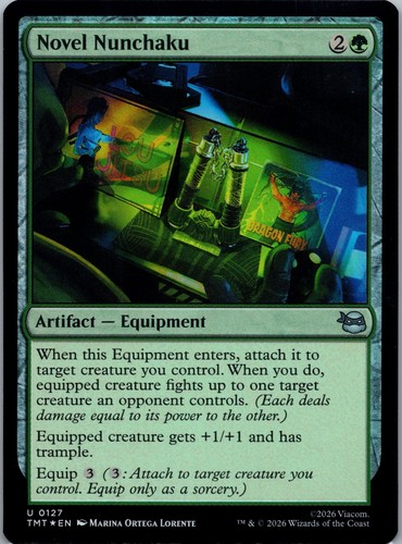 Novel nunchaku foil - u, 127