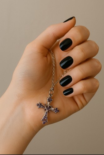 Collier croix femme couleur - croix,