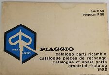 PIAGGIO Vespacar P50 Catalogue de pièces de rechange
