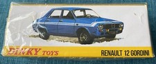 DINKY TOYS  ATLAS #1424 RENAULT 12 GORDINI SCALE 1/43
