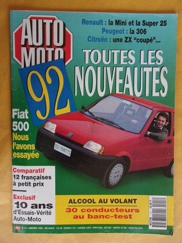 Auto moto 111 de 1992 - "auto,