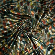 Tissu jacquard en soie