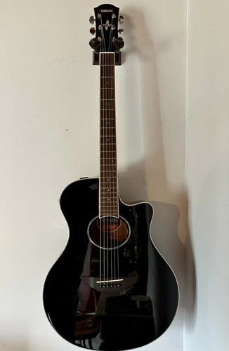 Guitare yamaha apx600 black - black,