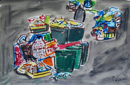 Robert savary gouache - robert,