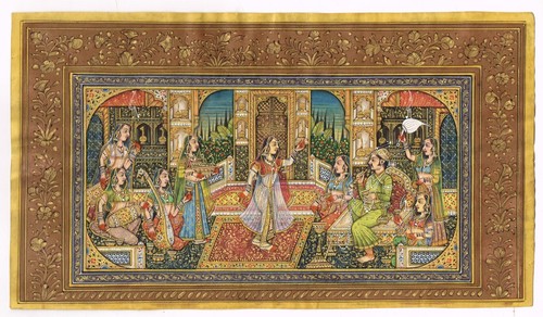 Indien peinture miniature - indien, de