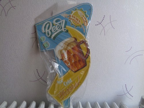 Tole metal choop - beer, 56
