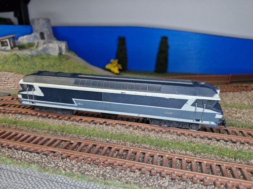 Locomotive diesel cc72001 sncf - locomotive,