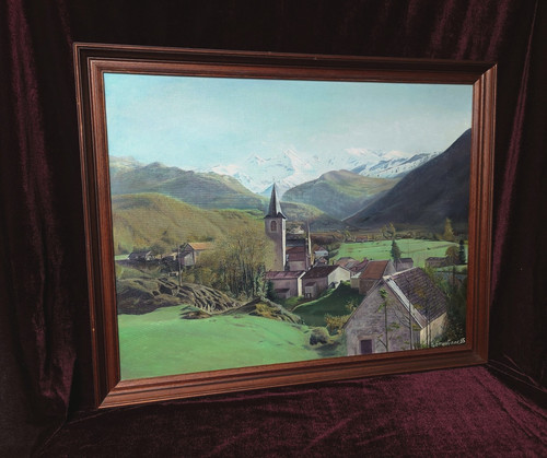 Tableau ancien peinture - tableau,