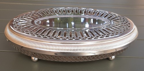 Beau chauffe plat vintage - plat, inox