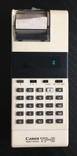Vintage calculatrice imprimante Canon TP-8