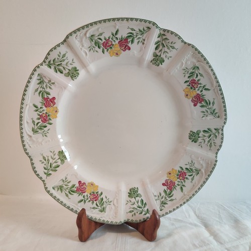 Plat rond service - service, d'or