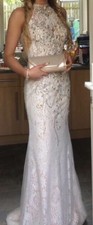robe de bal blanche en