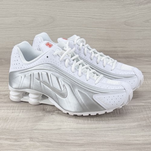 Nike shox white metallic - shox,