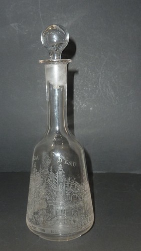 Rare ancienne carafe verre - ancienne,