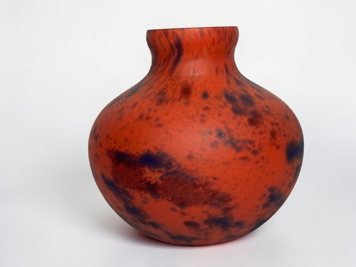 Art déco vase boule - art, verre