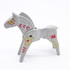 40905 Playmobil Cheval Gris