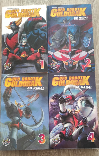 Lot mangas ufo robot - lot,