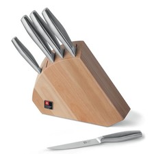 Bloc de 5 couteaux Sense inox