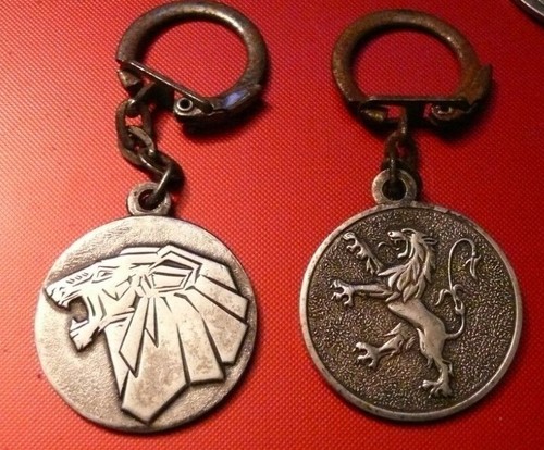 Porte clé métal peugeot - porte,