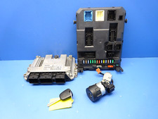 PEUGEOT 207 1.4 HDI KIT CALCULATEUR MOTEUR 0281012523 - 9664843480 - 9664983080