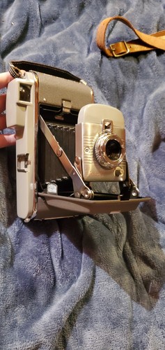 Vintage polaroid land camera - land,